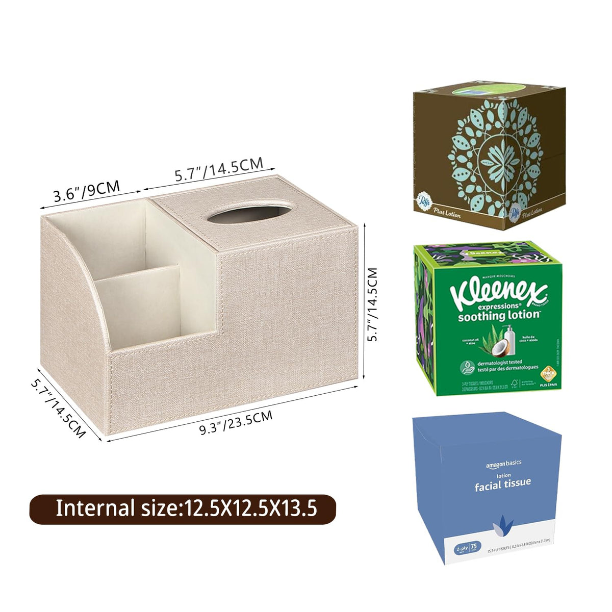 BLIENCE cover with magnetic top lid for easy refills.