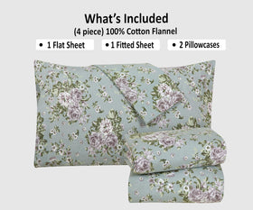 Bliss Casa Blossom deep-pocket design ensures secure mattress fit.