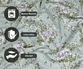 Bliss Casa Blossom pillowcases 20x30 add soft finish and easy pillow care.