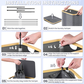 BlissTotes durable fabric maintains shape and resists wear.