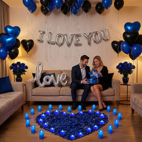 BlissBash complete proposal kit provides a ready-to-use mood builder for romantic nights.