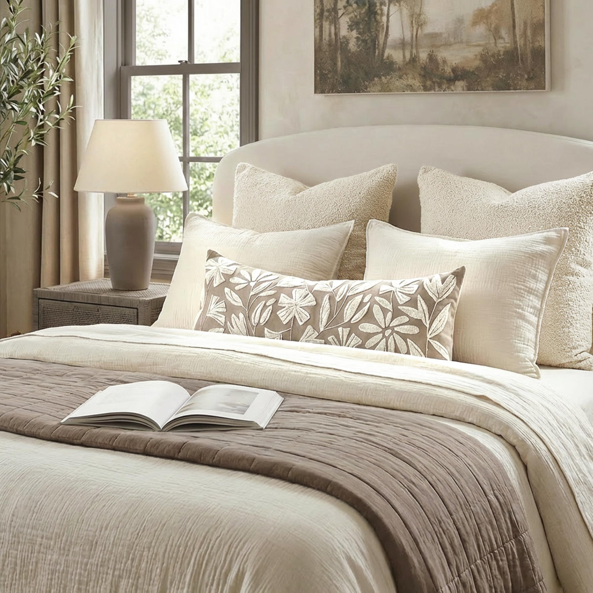 BlissBlush 14x36 pillow cover offering versatile back support and style