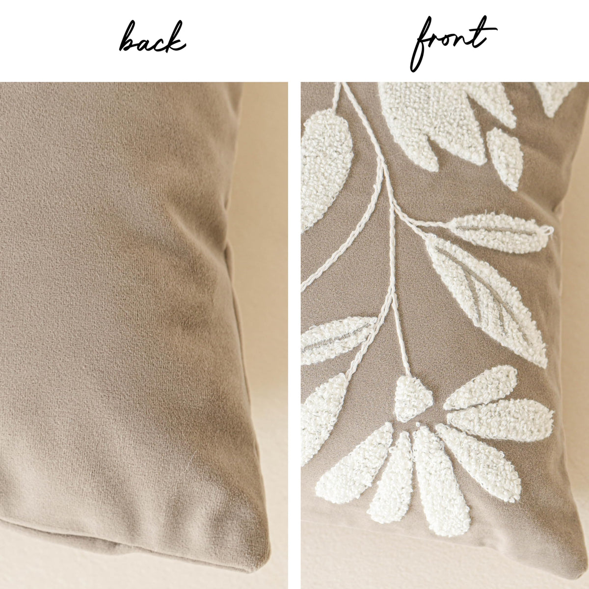 BlissBlush back-support pillow cover complements couches and window seats