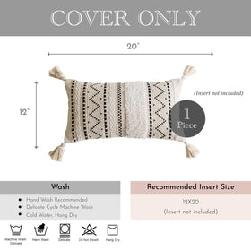 BlissBlush lumbar cover designed for layering with square pillows
