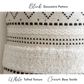 BlissBlush pillow cover features tassels for decorative charm