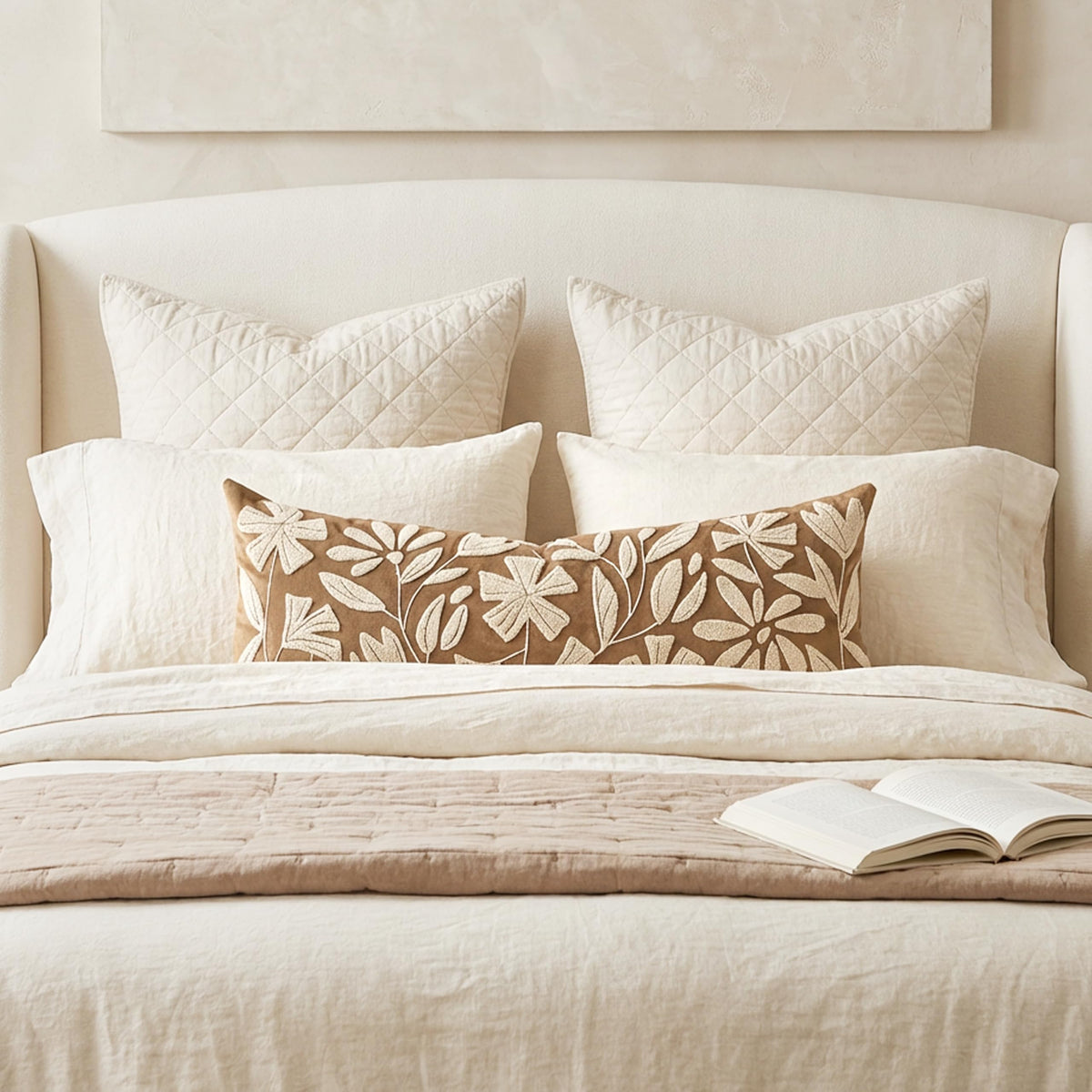 Versatile placement enhances sofas, beds, and benches.