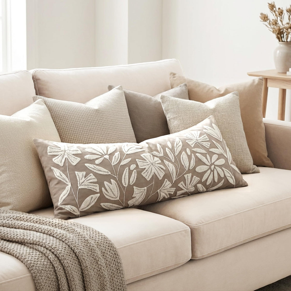 BlissBlush soft velvet finish enhances everyday lounging comfort