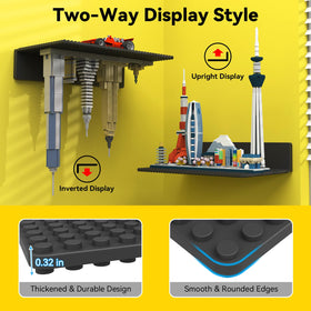BlissBox supports up to 22 lb brick displays for stable long-term showcasing.