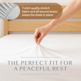 BLISSFORD breathable cotton-polyester blend fabric emphasizes durability and softness