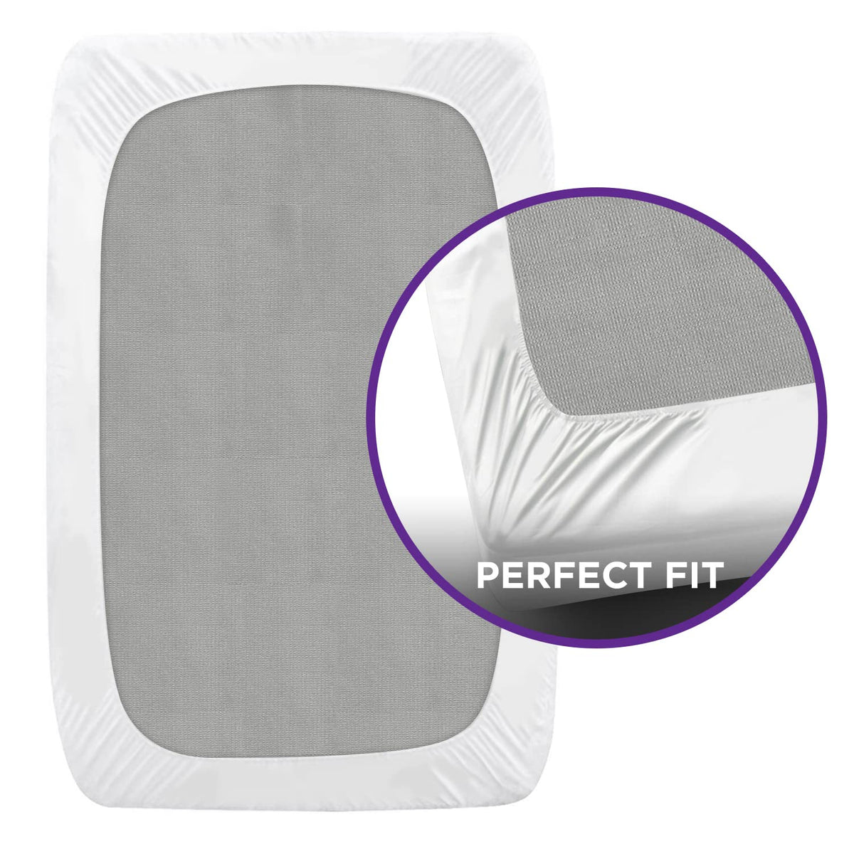 BLISSFORD heavy-duty vinyl mattress protector offers durable waterproof shield.