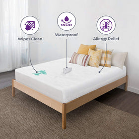 BLISSFORD noiseless mattress cover keeps your sleep space calm and comfortable.