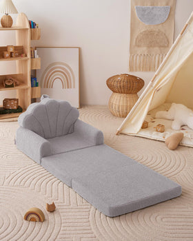 Blissful Diary foldable toddler couch nursery-friendly fits small spaces.