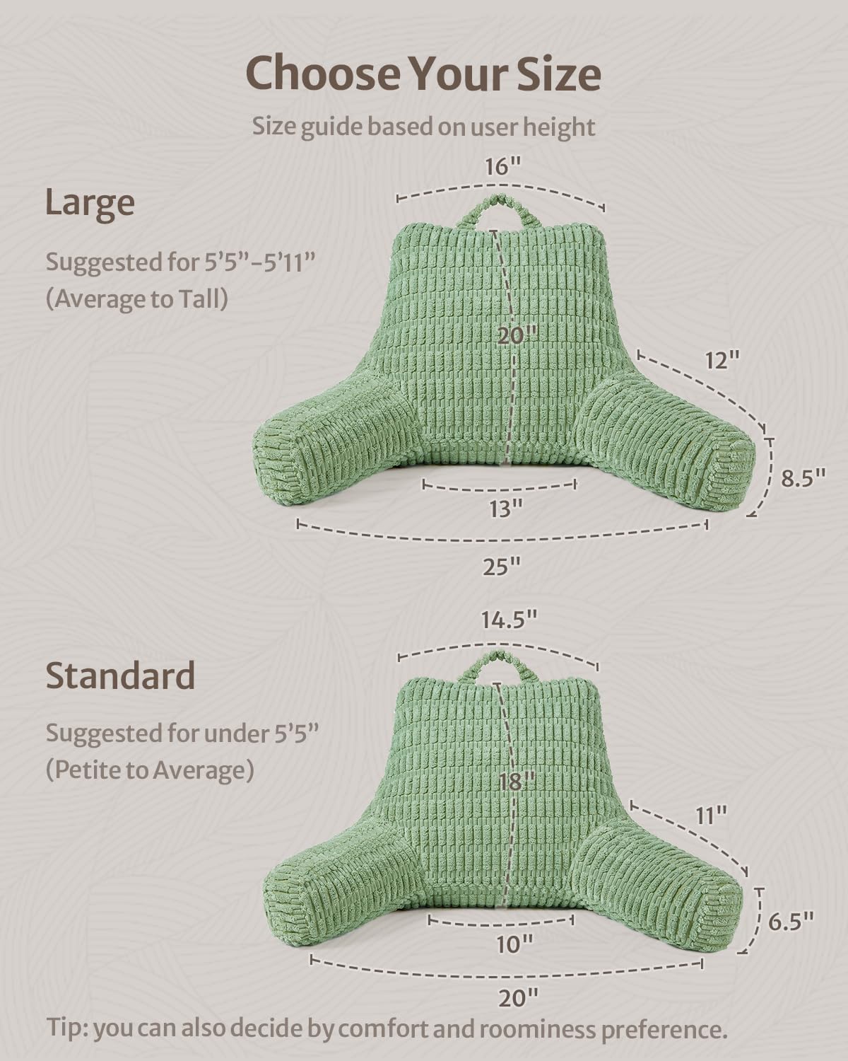 Blissful Diary reading pillow arms provide cozy, hands-free lounging during activities