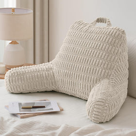 Blissful Diary reading pillow backrest provides supportive comfort for bed and sofa sessions.