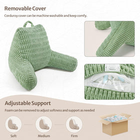 Blissful Diary reading pillow bed and couch use in cozy setting