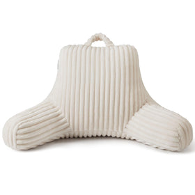 Blissful Diary Reading Pillow plush flannel fabric with silky-soft texture.
