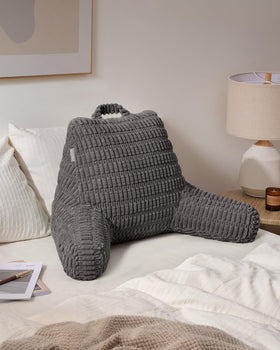 Blissful Diary Reading Pillow top handle for easy transport.