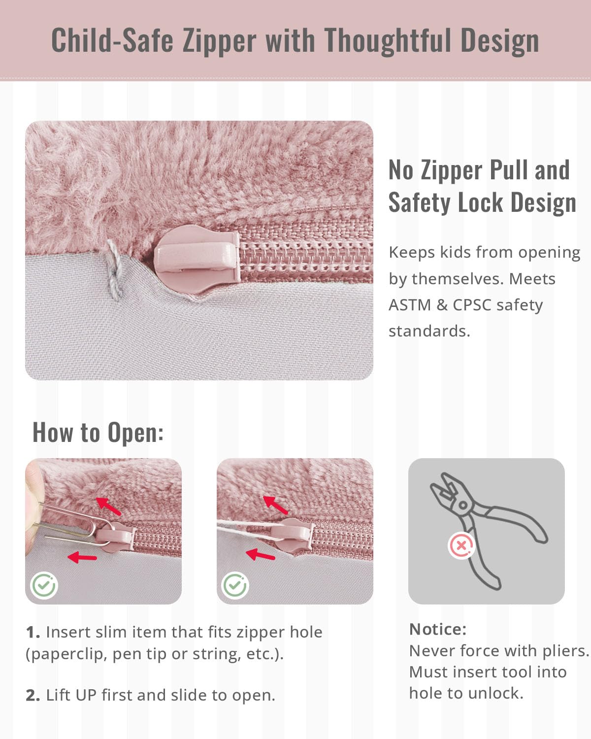 Blissful Diary blush-pink couch complements playrooms while remaining kid-safe