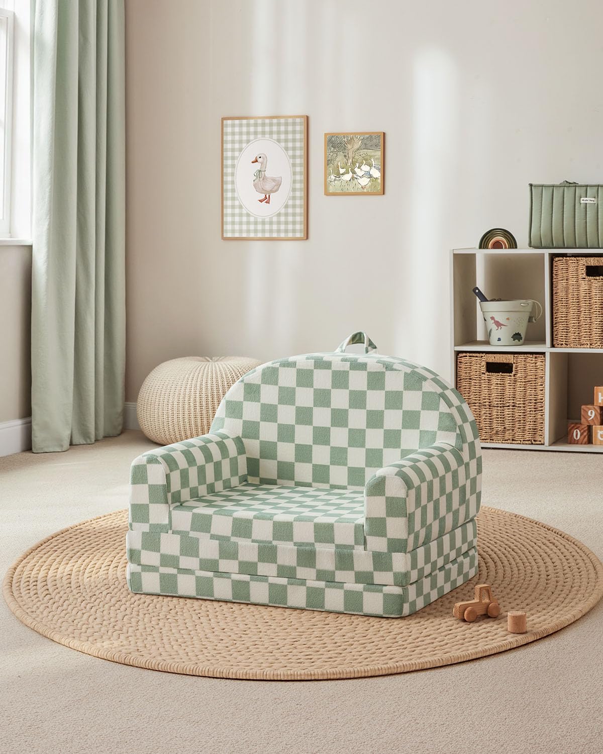 CPSIA-certified Blissful Diary seating supports safe, kid-sized relaxation during games.
