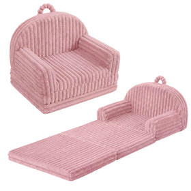 Blissful Diary toddler couch unfolds into a comfy lounger for reading and relaxing