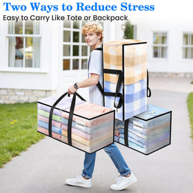 BlissTotes waterproof bags resist moisture during outdoor storage.