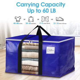 BlissTotes easy-clean surface wipes clean after handling heavy items.