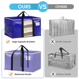 BlissTotes lightweight-material keeps packing light without sacrificing strength.
