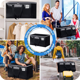 BlissTotes six-pack ready for heavy-duty moves and seasonal storage