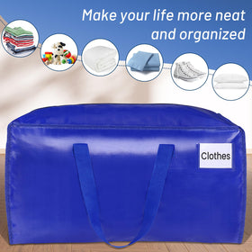 BlissTotes fold-flat storage bag ready to tuck away after use