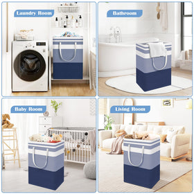 BlissTotes gradient blue design adds stylish home organization.