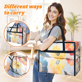 BlissTotes quick visibility in clear bags aids fast packing and retrieval.