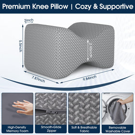 BlissTrends side-sleeper ergonomic design helps maintain proper posture during sleep.