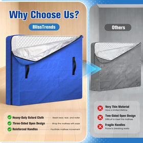 BlissTrends durable Oxford fabric delivers long-lasting protection against wear.