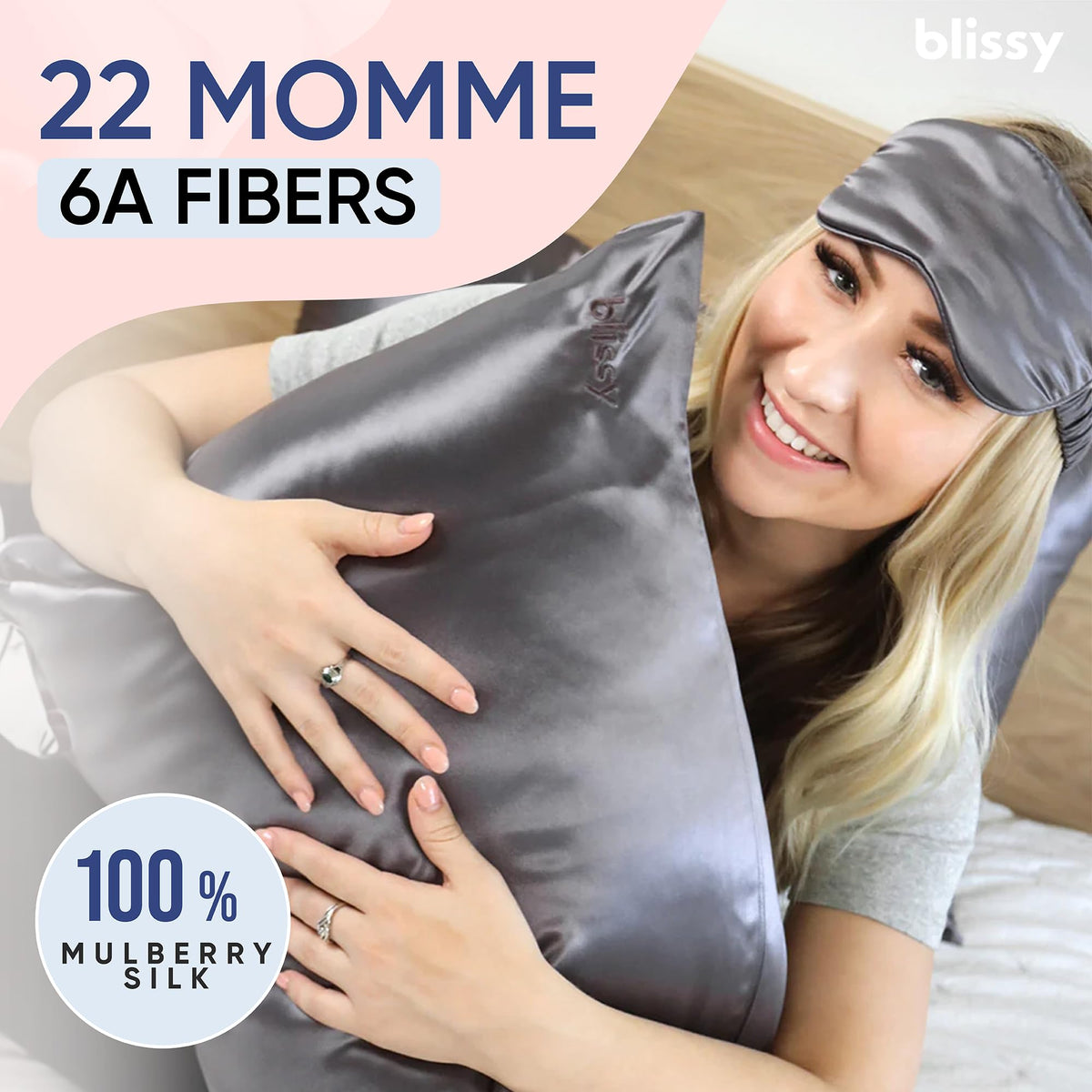 Blissy silk pillowcase highlights hair-care benefits for smoother mornings