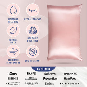 Blissy silk surface supports gentle skin hydration and balance.