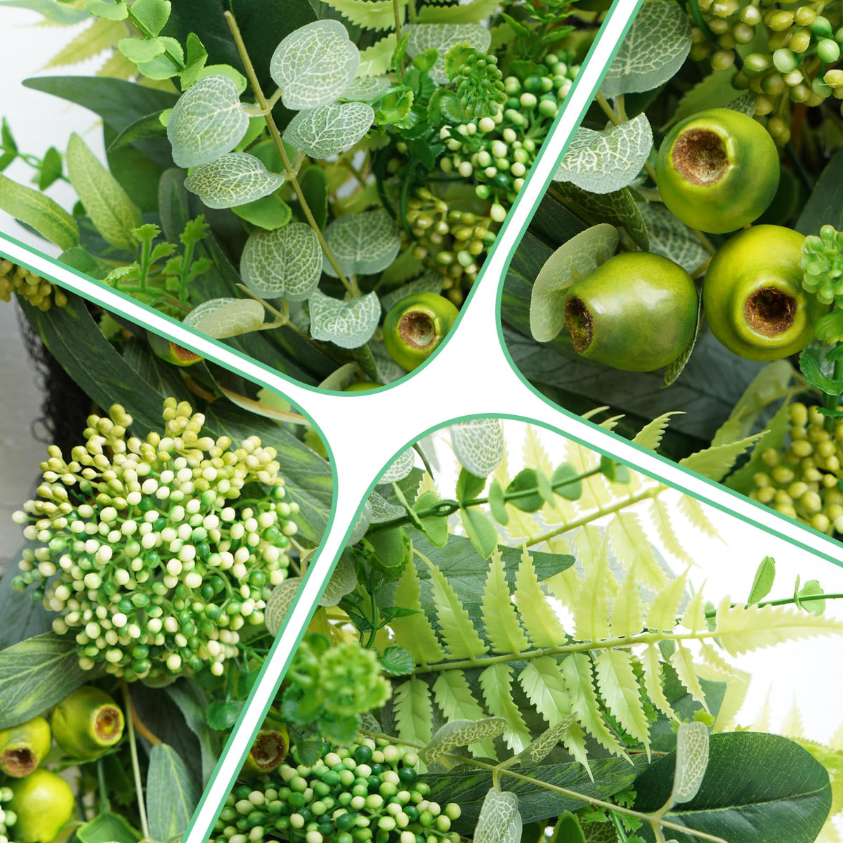 Bloeien green oat clusters and decorative fruits add refined texture.