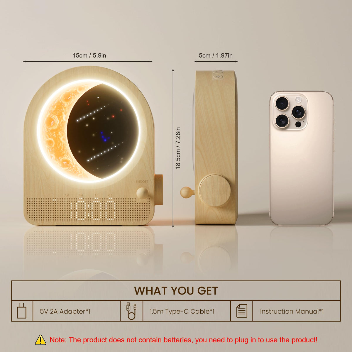 blonbar dual alarm settings illustration for couples with different schedules