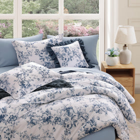 Bloomhaven King fitted sheet delphine 14-inch depth keeps a snug, secure fit