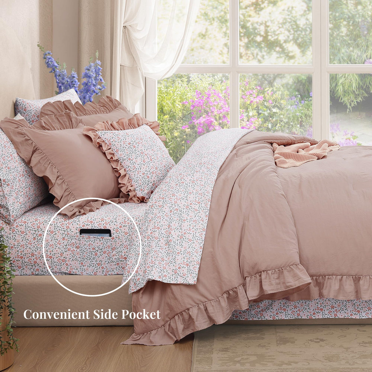 BLOOMHAVEN pillowcases add soft finishing touch for restful nights