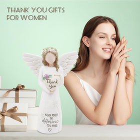 Bloomifinity Thank You Angel Figurine, gift-ready packaging for thoughtful appreciation.