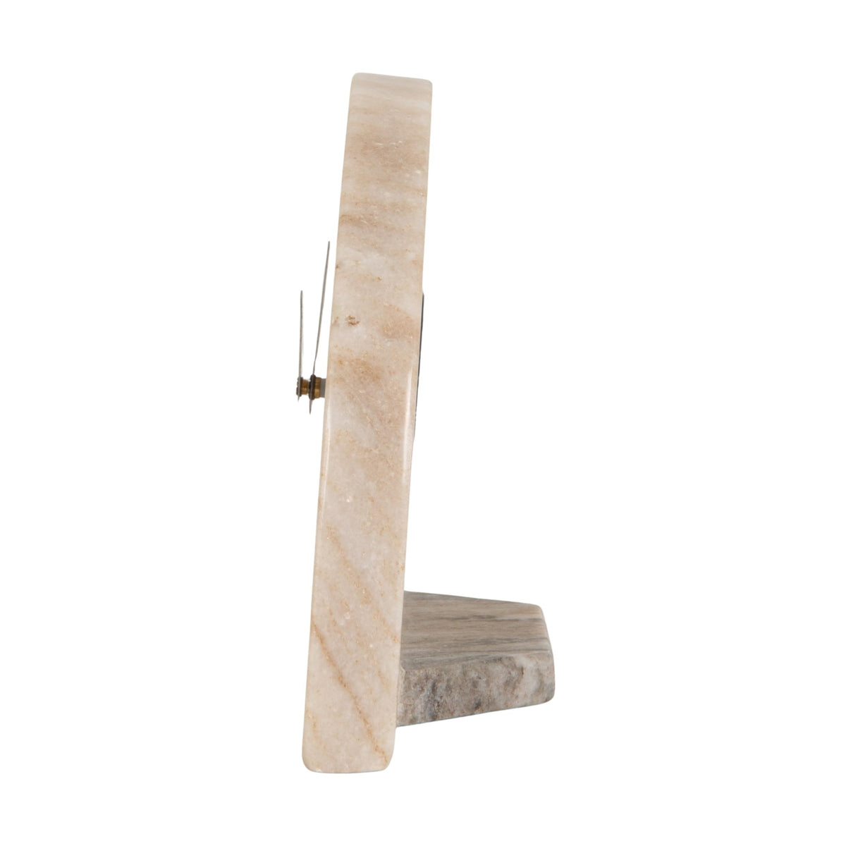 Bloomingville silent quartz movement interior ensures quiet timekeeping without distraction.