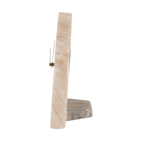 Bloomingville silent quartz movement interior ensures quiet timekeeping without distraction.