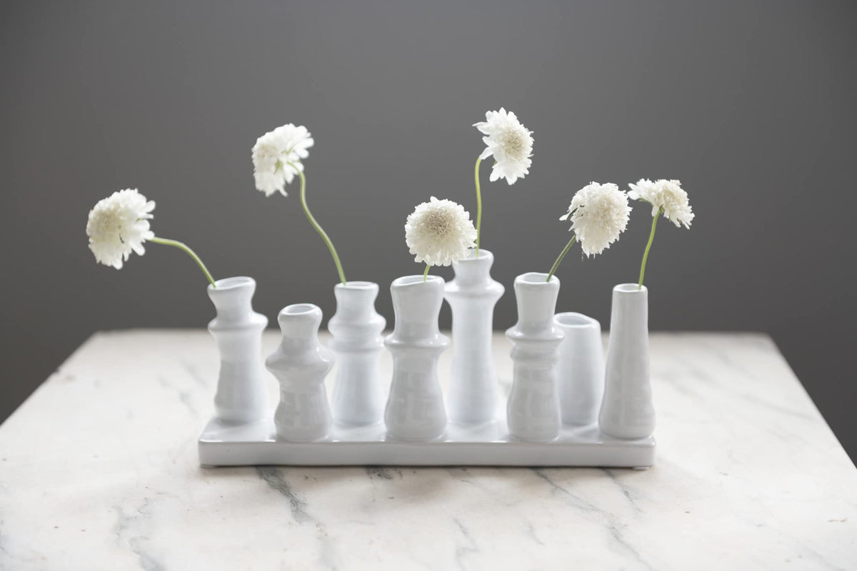 Bloomingville vase tray on table for easy styling on flat surfaces