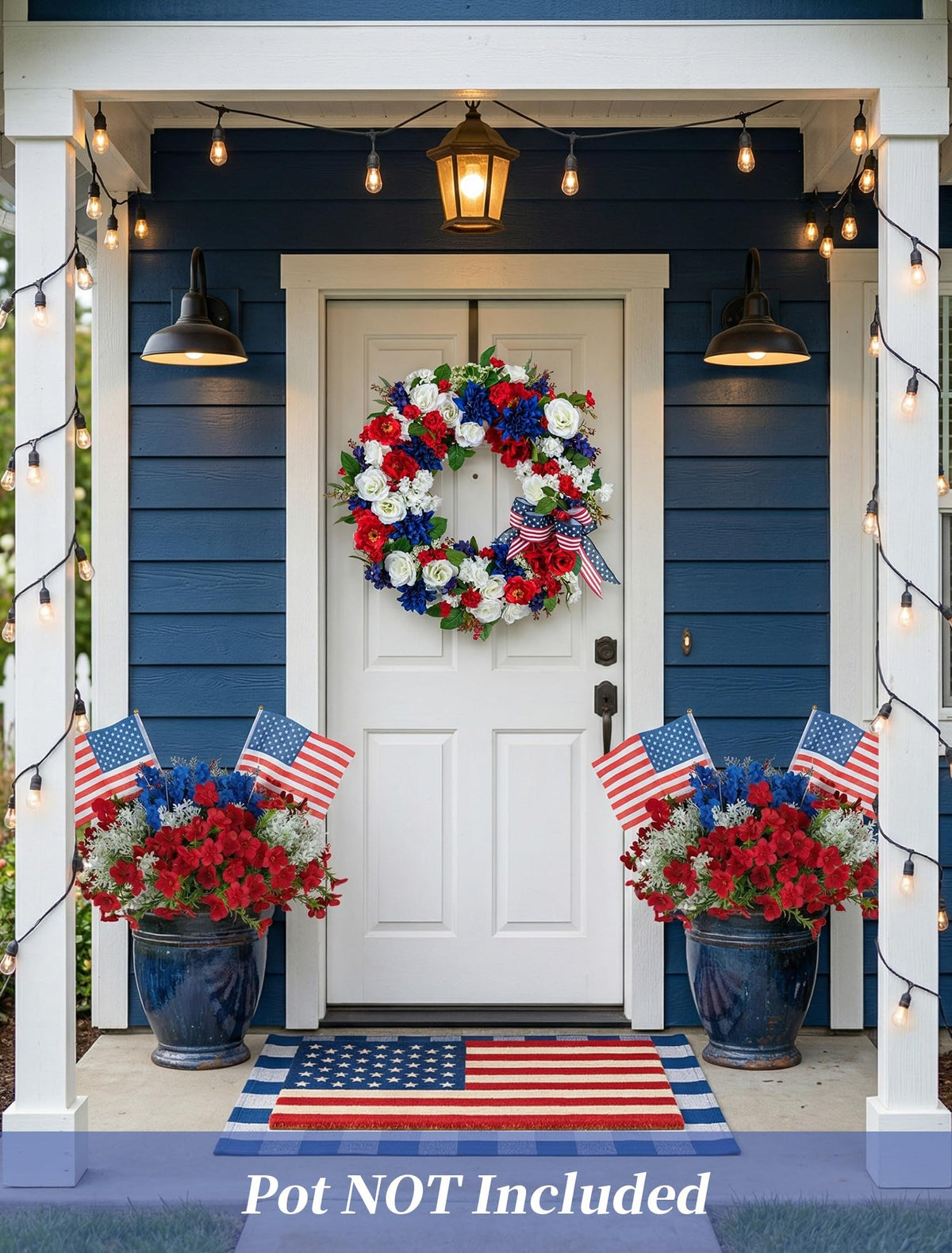 BLOSMON American flags included adds authentic patriotic flair.