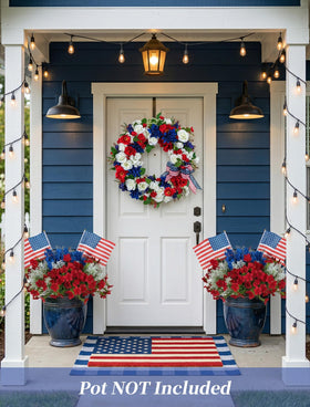 BLOSMON American flags included adds authentic patriotic flair.