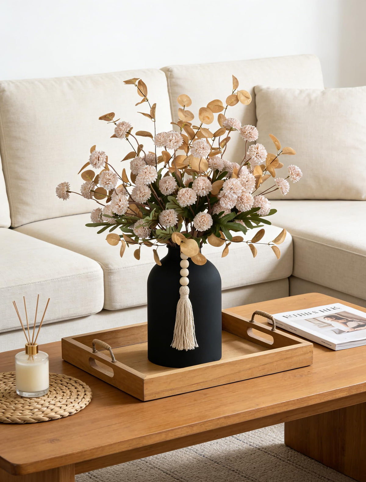 BLOSMON assembled artificial flower collection for versatile styling