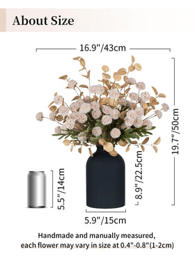 BLOSMON eucalyptus stem accents create natural greenery vibes