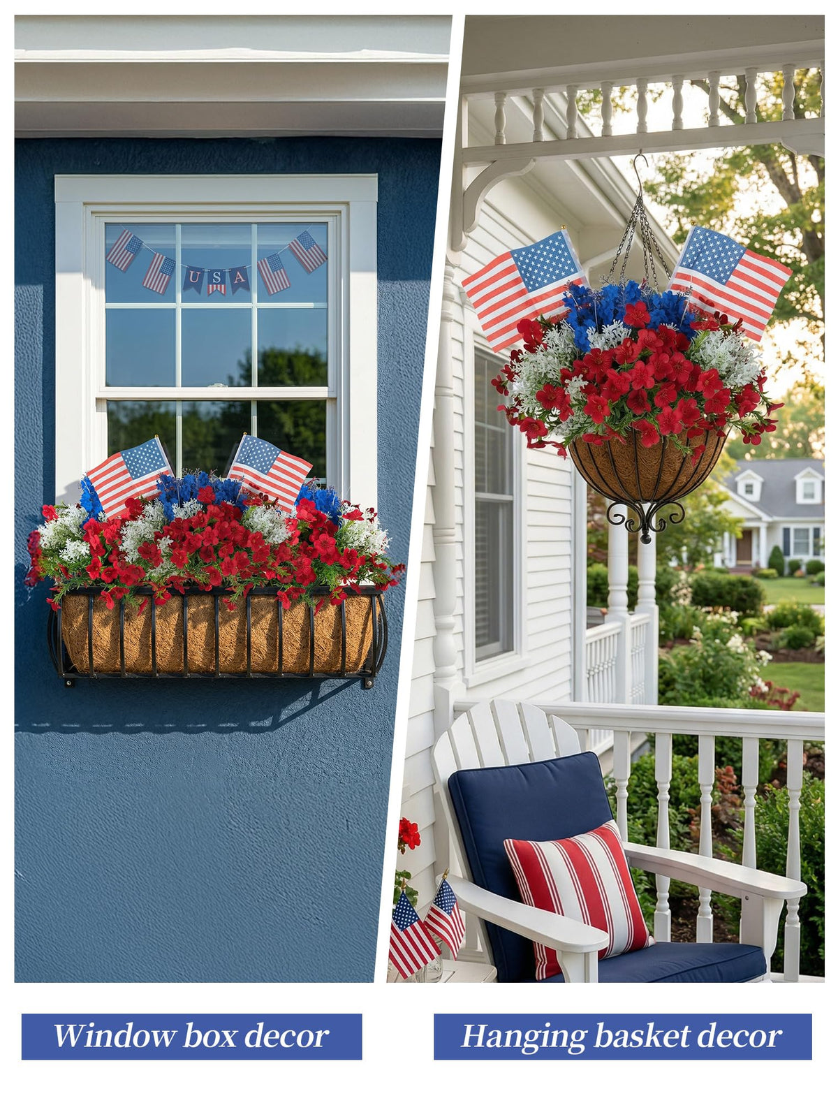 BLOSMON handcrafted patriotic detail underscores artisanal quality.