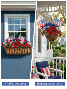 BLOSMON handcrafted patriotic detail underscores artisanal quality.