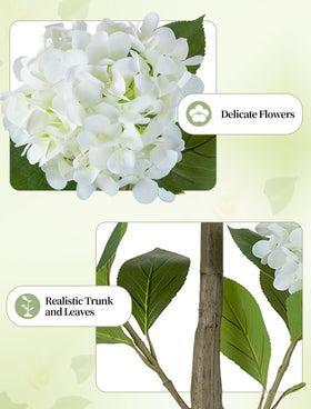 Low maintenance decor that requires no watering or pruning.